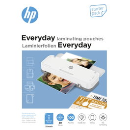 HP Juego básico de bolsas de laminación Everyday 80 micrones, 100 piezas