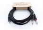 Cordial Cable Y Mini-Jack Estéreo / 2 Jacks Mono 1 Metro