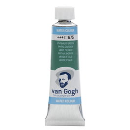 Van Gogh Acuarela Tubo 10 ml Verde Ftalo 675