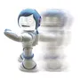 Lexibook Robot Powerman Kid Bilingüe Infantil Francés Inglés para Aprender y Jugar con Control Remoto