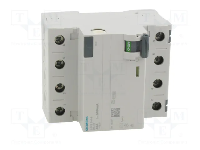 SIEMENS 5SV3744-6 Interruptor Diferencial 40A 500mA 3+N