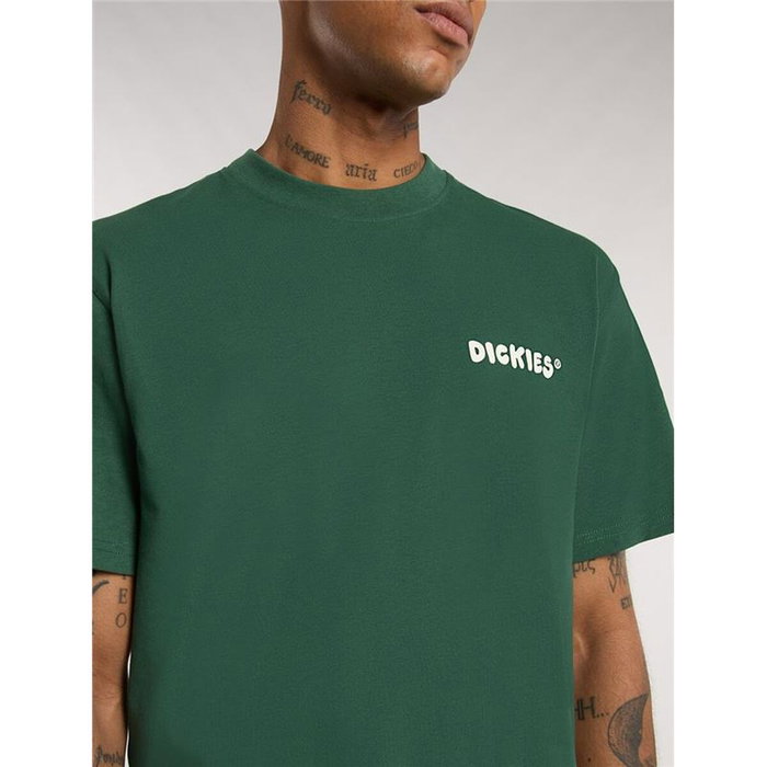 Camiseta de Manga Corta Hombre Dickies Gordonsville Ss Verde