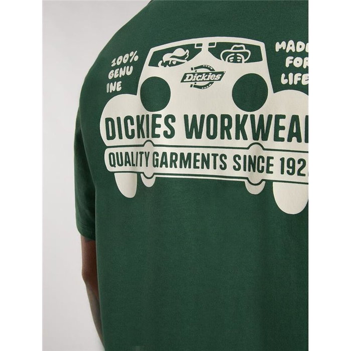 Camiseta de Manga Corta Hombre Dickies Gordonsville Ss Verde