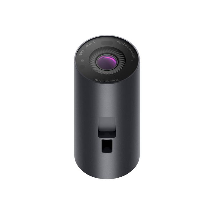 Dell UltraSharp WB7022 Webcam 4K (8,3 MP, 3840 x 2160) - con micrófono, USB, color negro, modelo WB7022DEMEA