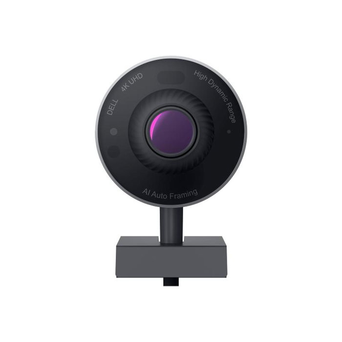 Dell UltraSharp WB7022 Webcam 4K (8,3 MP, 3840 x 2160) - con micrófono, USB, color negro, modelo WB7022DEMEA