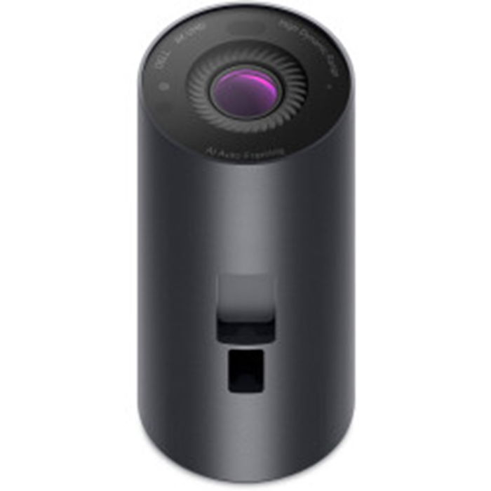Dell Webcam Ultrasharp Wb7022 - Cámara 4K UHD 60 FPS con Zoom Digital 5X, Autoenfoque, Conexión USB, Color Negro