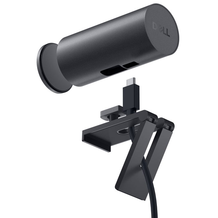 Dell Webcam Ultrasharp Wb7022 - Cámara 4K UHD 60 FPS con Zoom Digital 5X, Autoenfoque, Conexión USB, Color Negro