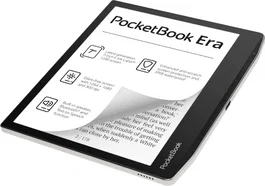 PocketBook Era - Lector de eBooks con pantalla táctil de 7 pulgadas (17.8 cm), tecnología E Ink Carta, 16 GB de almacenamiento, resistente al agua, color Plata Stardust/Negro