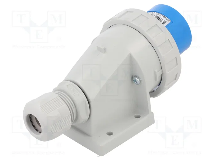 SEZ DK Conector de alimentación AC trifásica macho 16A 230V SEZ DK Conector de alimentación AC trifásica macho 16A 230V