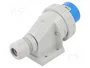 SEZ DK Conector de alimentación AC trifásica macho 16A 230V