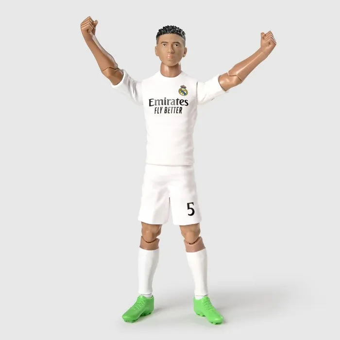 Megableu MEG3760046781857 Figura Articulada de Bellingham del Real Madrid 20 cm con Idioma Francés Megableu MEG3760046781857 Figura Articulada de Bellingham del Real Madrid 20 cm con Idioma Francés