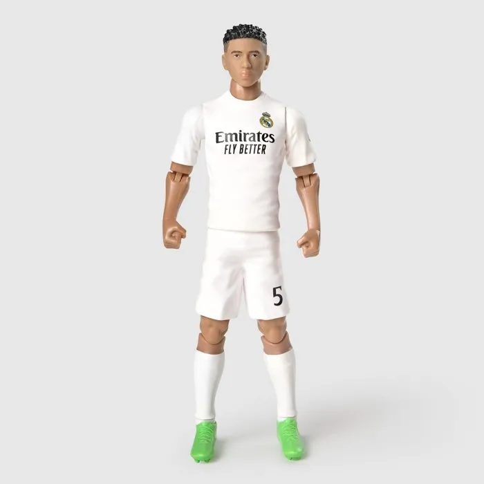 Megableu MEG3760046781857 Figura Articulada de Bellingham del Real Madrid 20 cm con Idioma Francés Megableu MEG3760046781857 Figura Articulada de Bellingham del Real Madrid 20 cm con Idioma Francés