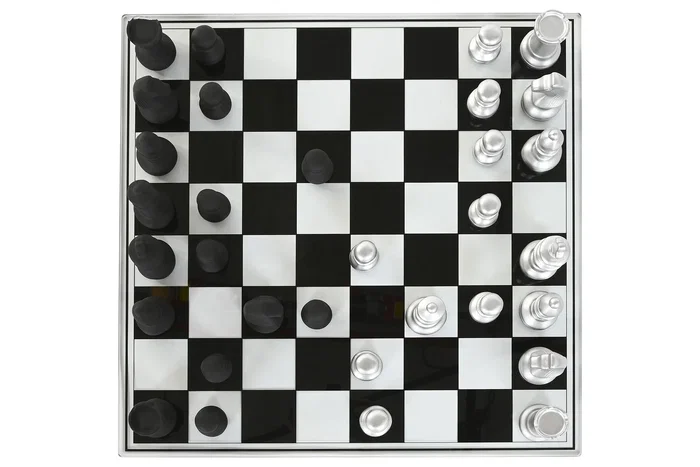 DKD Home Decor Juego de Mesa Ajedrez en Resina y Cristal 60x60x0,5 cm DKD Home Decor Juego de Mesa Ajedrez en Resina y Cristal 60x60x0,5 cm