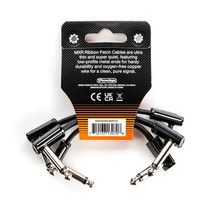 MXR Cable Ribbon Patch - 8 Cm - Pack De 3 MXR Cable Ribbon Patch - 8 Cm - Pack De 3