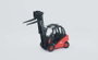Bruder Carretilla Elevadora Linde H30D con 2 Palets