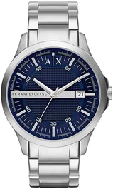 Armani Exchange AX2132 con esfera azul y correa gris