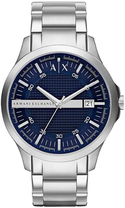 Armani Exchange AX2132 con esfera azul y correa gris Armani Exchange AX2132 con esfera azul y correa gris