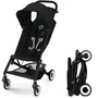 Cybex Gold Cochecito ultracompacto Agis CYB4063846530939 - 6.3 kg ligero, compatible con avión, 6 meses - 4 años, Negro mágico