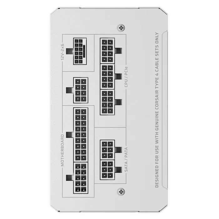 Corsair RM1000e White Series 1000W ATX 3.1 Platinum