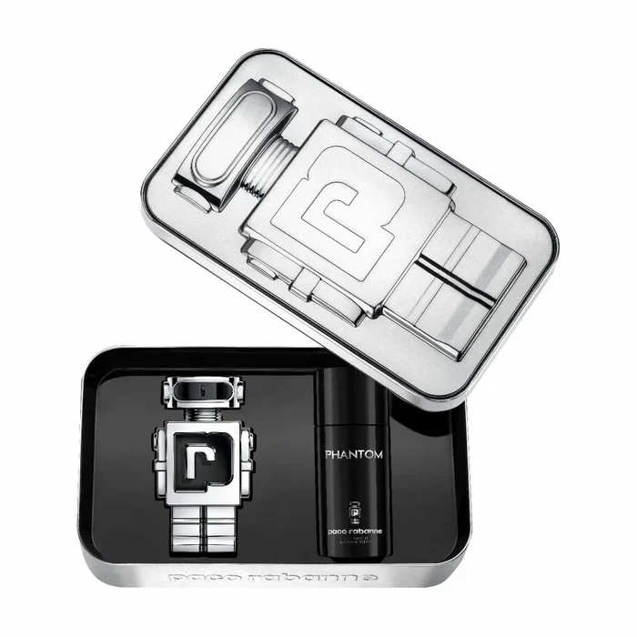 Paco Rabanne Phantom Set con Eau de Toilette de 100 ml y Desodorante Spray de 150 ml Paco Rabanne Phantom Set con Eau de Toilette de 100 ml y Desodorante Spray de 150 ml
