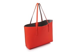Lucky Bees 1238 Mrc Bolsa Tote Naranja Cuero de Polivinilo 42x11x28 cm