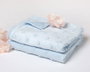 KioKids Manta para Bebés Azul con Estrellas en Relieve