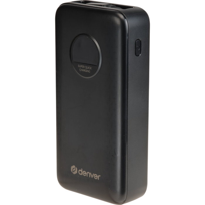 Denver Powerbank PQC-20065 20000mAh PD65W Negro Denver Powerbank PQC-20065 20000mAh PD65W Negro