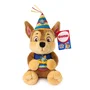 Spin Master SPI6076362 Peluche Paw Patrol Chase 25 cm para Cumpleaños de la serie, Adorable, Licencia Gund