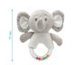 KioKids Dolci Amici Peluche Sonajero Elefante Gris 18 cm