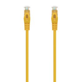 AISENS - CABLE DE RED LATIGUILLO RJ45 LSZH CAT.6A 500 MHZ UTP AWG24, AMARILLO, 3.0M