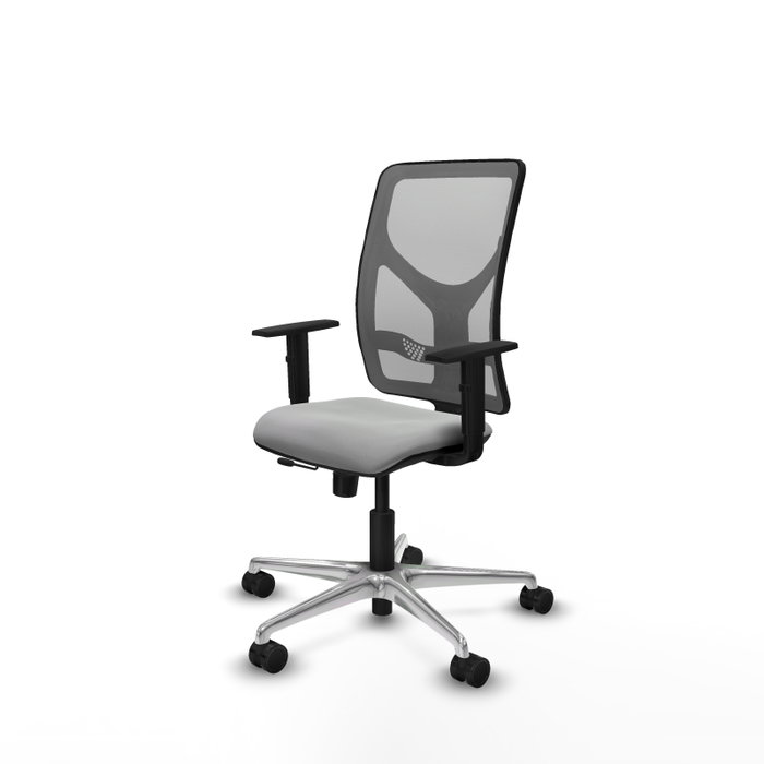 PIQUERAS Y CRESPO Silla de oficina Motilla Gris con mecanismo Sincro/Traslack PIQUERAS Y CRESPO Silla de oficina Motilla Gris con mecanismo Sincro/Traslack