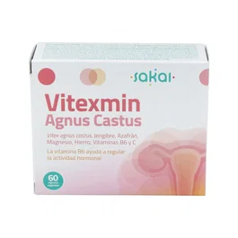 Sakai Vitexmin Agnus Castus (Sauzgatillo) - 60 Cápsulas
