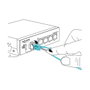 DeLOCK Cable de fibra óptica LC a LC Multimode OM3 Uniboot 1 m