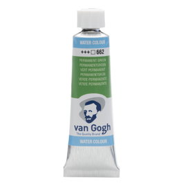 Van Gogh Acuarela Tubo 10 ml Verde Permanente 662