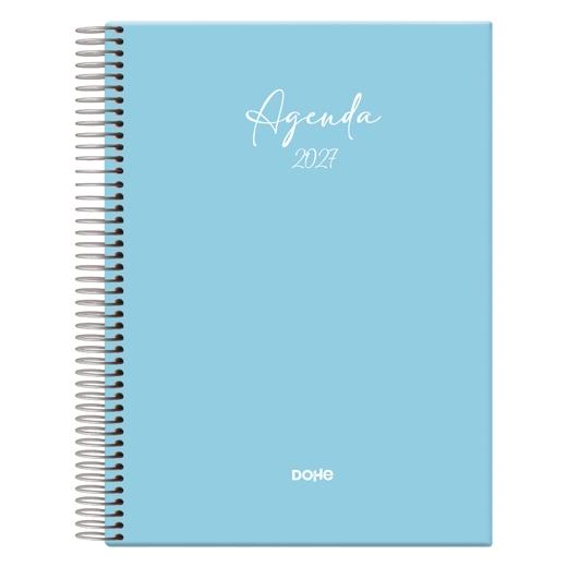 Dohe Agenda Anual Serenity 2027 Espiral Azul 14x20cm Dohe Agenda Anual Serenity 2027 Espiral Azul 14x20cm