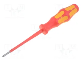 WERA Destornillador aislado Phillips PH0 con punta de 80 mm