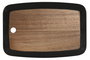 DKD Home Decor Tabla de Cortar Acacia Pizarra Negro y Natural 30x20 cm