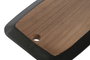 DKD Home Decor Tabla de Cortar Acacia Pizarra Negro y Natural 30x20 cm