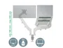 Leitz Brazo dual para monitor y portátil Ergo Space Saving gris