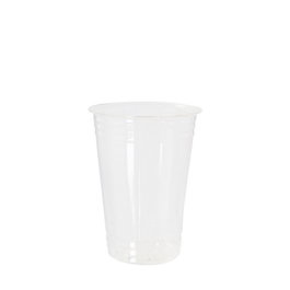 Duni Vaso Transparente PLA 39 cl - 1000 unidades - Vaso desechable biodegradable de un solo uso