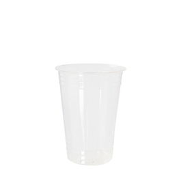 Duni Vaso Desechable Transparente de PLA, 39 cl / 390 ml, 1000 Unidades, Caja 20x50