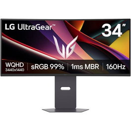 LG UltraGear 34G600A-B Monitor Curvo 34 pulgadas WQHD 160 Hz VA