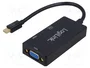 LogiLink Convertidor Mini DisplayPort a HDMI/DVI/VGA 4Kx2K