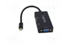 LogiLink Convertidor Mini DisplayPort a HDMI/DVI/VGA 4Kx2K