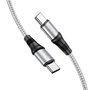 AVANT CONNECT Cable Tipo C a Tipo C 1m, Trenzado, Carga Rápida 100W 5A PD, Force Edition