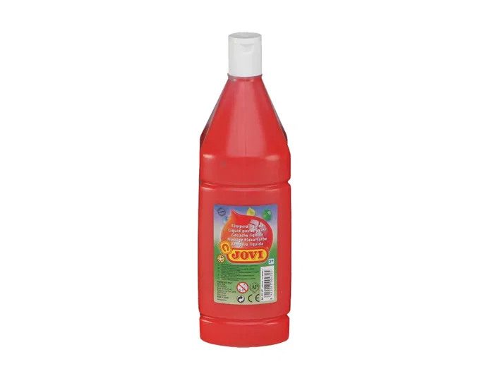 Jovi Témpera Líquida Paint Bermellón Botella 1000 mL