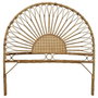 DKD Home Decor Cabecero de Cama de Ratán Girasol Natural