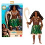 Mattel Muñeco Maui Disney Princess Vaiana - Semidiós con Accesorios, Falda Extraíble, Pelo Largo, +3 Años