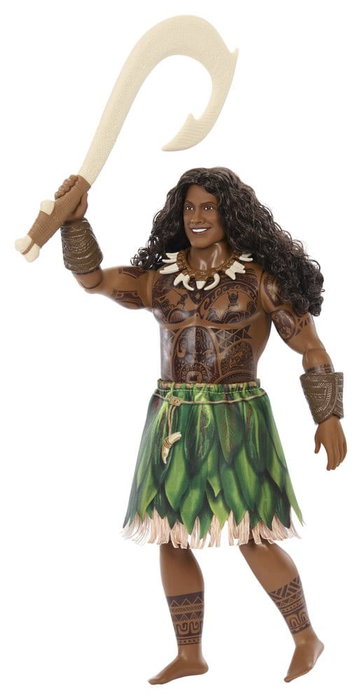MATTEL Muñeco Maui de la película Vaiana con accesorios MATTEL Muñeco Maui de la película Vaiana con accesorios