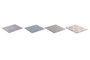 DKD Home Decor Salvamanteles de Dolomita Azulejos Multicolor 48 Piezas